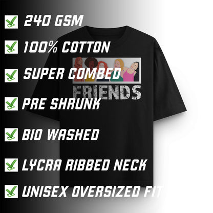 Friends Women’s Oversized T-shirt